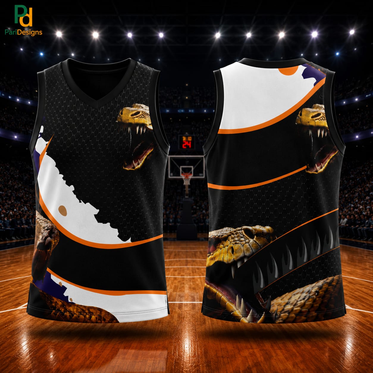 Basketball Jersey Design 04
