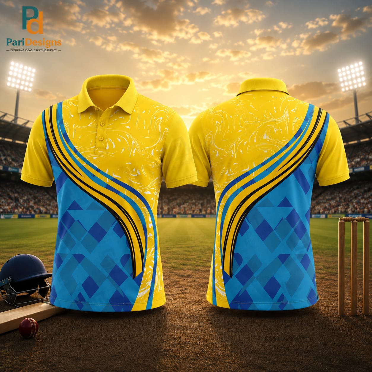 Cricket Jersey Design 01