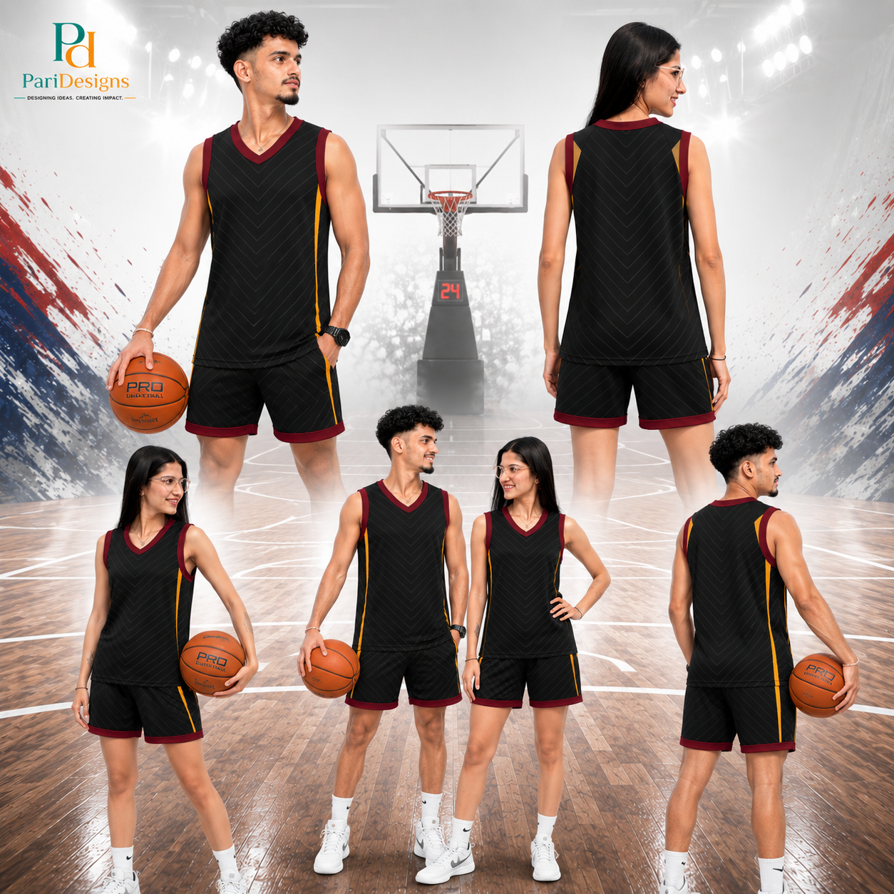 Basketball Jersey Design 08