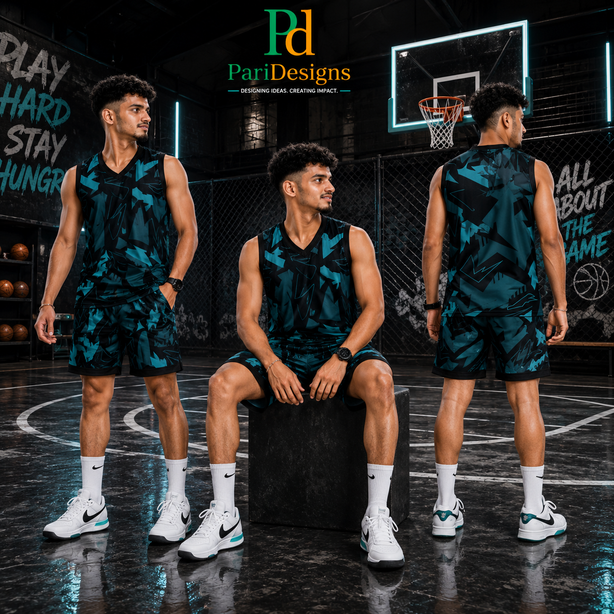 Basketball Jersey Design 03
